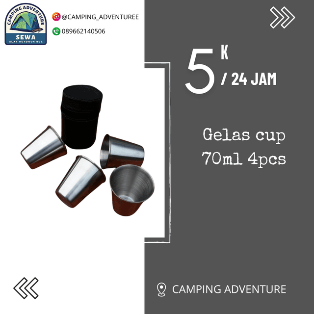 Gelas 70ml