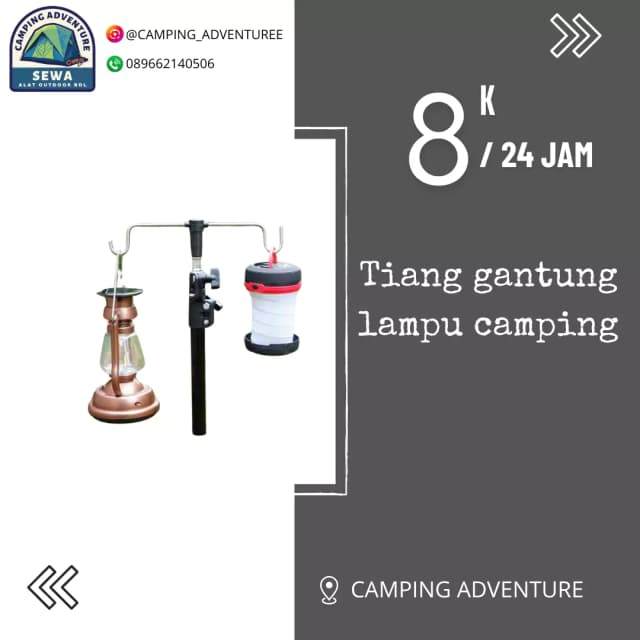 Tiang Gantung Lampu